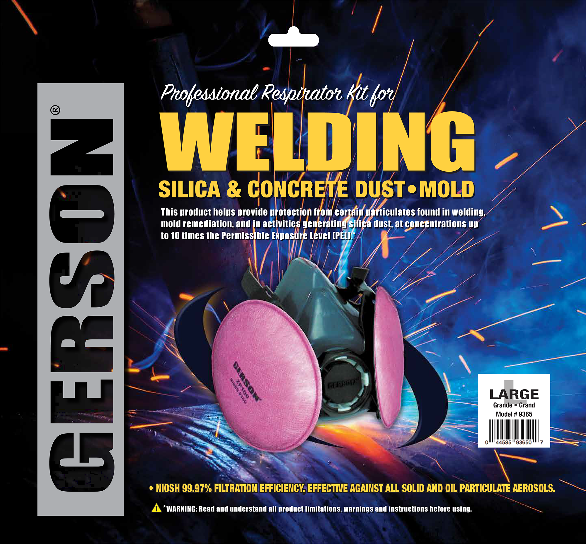Industrial Kit – Silicone Half-Mask with XP100-OVAG/P100